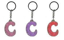 Load image into Gallery viewer, Initial C Itzy Glitzy Keyring