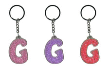 Load image into Gallery viewer, Initialg Itzy Glitzy Keyring