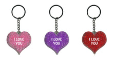 Load image into Gallery viewer, I Love You Itzy Glitzy Keyring