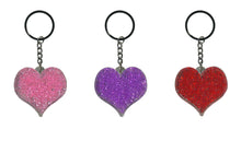 Load image into Gallery viewer, Blank Heart Itzy Glitzy Keyring