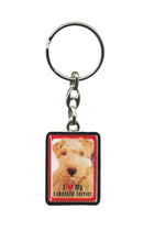 Load image into Gallery viewer, Lakeland Terrier Pet Keyring
