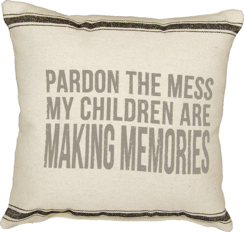 PKC276 - Pardon The Mess Cushion 15''