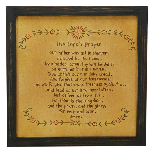 SK013 - Stitcheries By Kathy - Lords Prayer Red