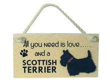 Load image into Gallery viewer, Scottish Terrier Wooden Pet Sign