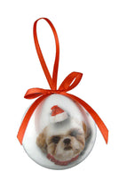 Load image into Gallery viewer, XPB019 - Christmas Shih Tzu Bauble