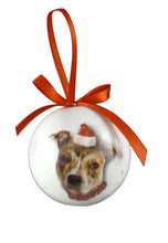 Load image into Gallery viewer, XPB020 - Christmas Staffy Bauble
