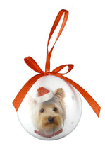 Load image into Gallery viewer, XPB022 - Christmas Yorkie Bauble