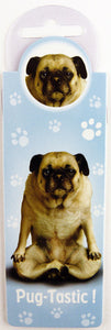 YP017 - Pug Tastic Yoga Pet Bookmark