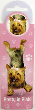 Load image into Gallery viewer, YP018 - Pretty In Pink Yoga Pet Bookmark
