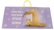 Load image into Gallery viewer, YP081 - Upside Down Yoga Pet  Hanging Sign