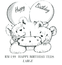 Load image into Gallery viewer, Rubber Stampers – Teddy Bears