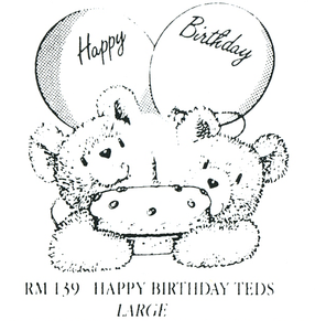 Rubber Stampers – Teddy Bears