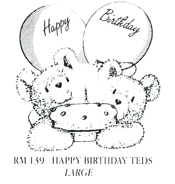 Rubber Stampers – Teddy Bears