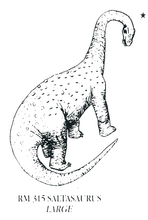 Load image into Gallery viewer, Rubber Stampers - Dinosaurs
