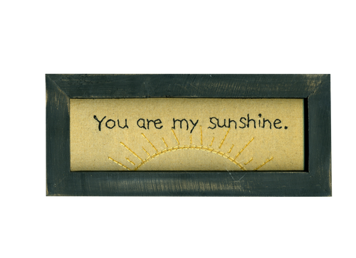 ST020 - Stitcheries - You Are My Sunshine