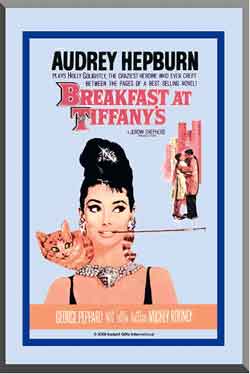 AH002 - Audrey Tiffany Poster Mirror