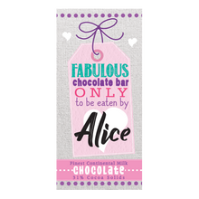 Load image into Gallery viewer, BMC202-BMC326 Name Chocolate Bars - Girls