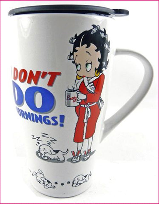 BP2009 - Betty Boop Mornings Travel Mug