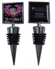 Load image into Gallery viewer, BP2126-BP2130 Betty Boop Bottle Stoppers