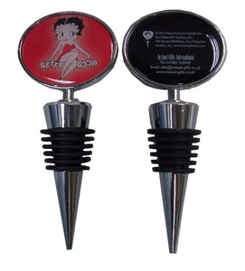 BP2126-BP2130 Betty Boop Bottle Stoppers