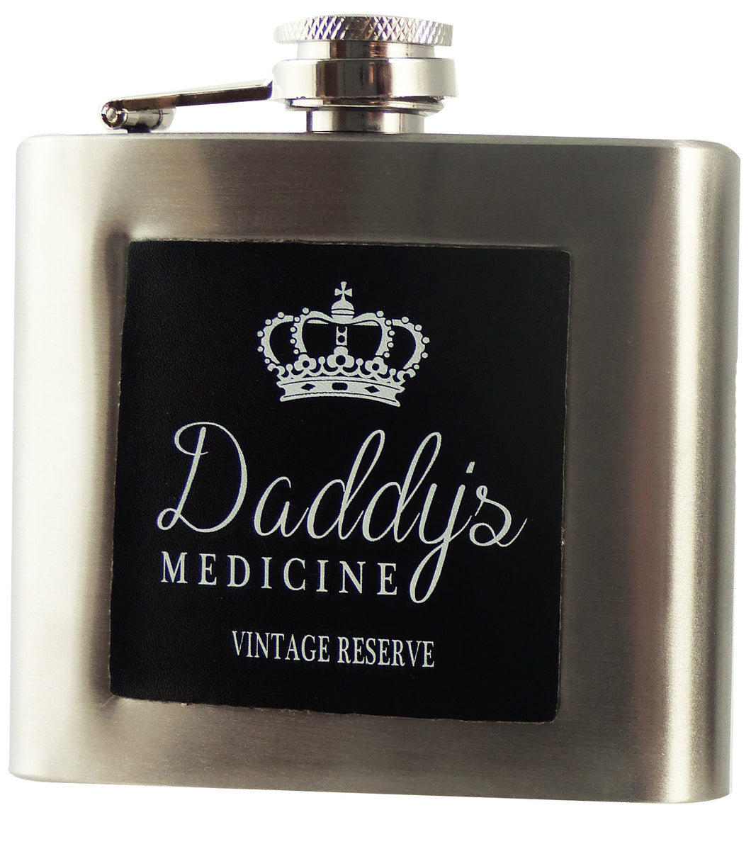 DK076 - Daddy's Medicine Hip Flask