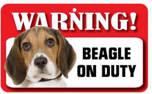 Load image into Gallery viewer, Beagle Pet Sign