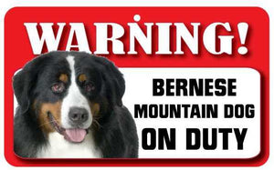 Bernese Moutain Dog Pet Sign
