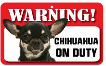 Load image into Gallery viewer, Chihuahua (Multi Coloured) Pet Sign
