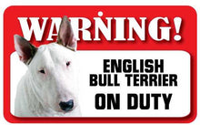 Load image into Gallery viewer, English Bull Terrier Pet Sign