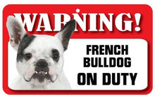 Load image into Gallery viewer, French Bulldog Pet Sign