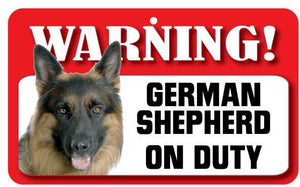 German Shepherd Pet Sign
