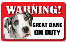 Load image into Gallery viewer, Great Dane Pet Sign