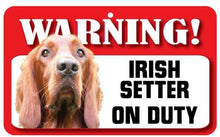 Load image into Gallery viewer, Irish Setter Pet Sign