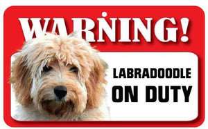 Labradoodle Pet Sign