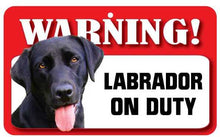 Load image into Gallery viewer, Labrador (Black) Pet Sign