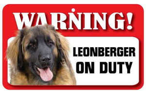 Leonberger Pet Sign