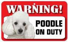 Load image into Gallery viewer, Poodle (White) Pet Sign