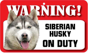 Siberian Husky  Pet Sign