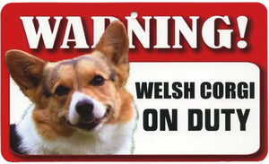 Welsh Corgi (Pembroke)  Pet Sign