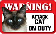 Load image into Gallery viewer, Cat (Siamese)  Pet Sign