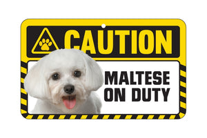 Maltese Caution Sign