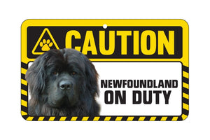Newfoundland Caution Sign