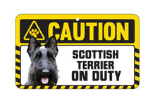 Load image into Gallery viewer, Scottish Terrier Caution Sign