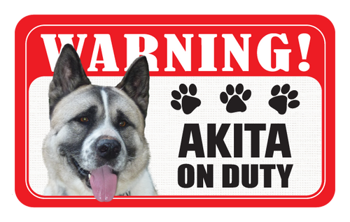 DS201-DS288 Pet Warning Signs with Paw Prints