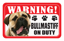 Load image into Gallery viewer, DS201-DS288 Pet Warning Signs with Paw Prints