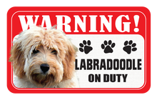 Load image into Gallery viewer, DS201-DS288 Pet Warning Signs with Paw Prints