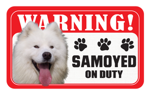 DS201-DS288 Pet Warning Signs with Paw Prints