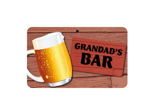 Grandad's Bar Sign