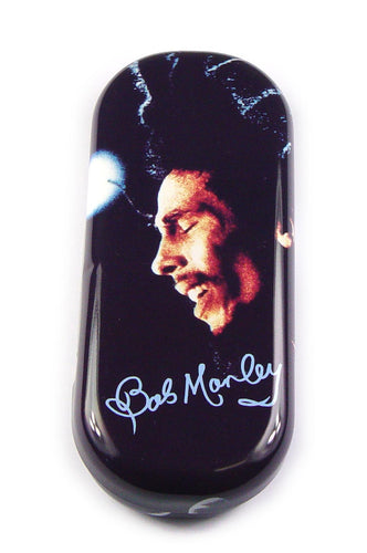 IC025 - Bob Marley Colour Glasses Case
