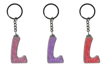 Load image into Gallery viewer, Initial L Itzy Glitzy Keyring
